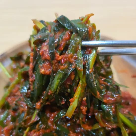 전라도 여수 부추김치 1kg 정구지 김치
