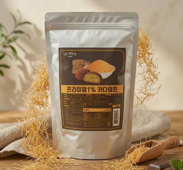 프리미엄1% 두바이쫀득쿠키재료 카다이프 300g, 5개