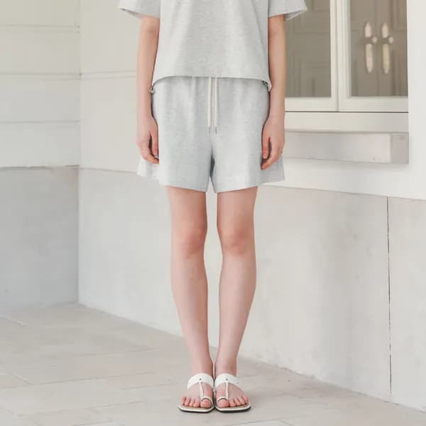 코지 트레이닝 팬츠 COZY TRAINING PANTS / WHITE OATMEAL