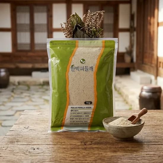 부드럽고 고소한 박피 들깨가루 1kg