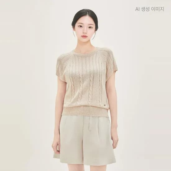 로엠 레글런 소매 풀오버 RMKAG37R18