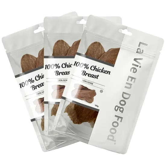 라비앙독 강아지 건강한 수제 간식 치킨육포, 100g, 3개