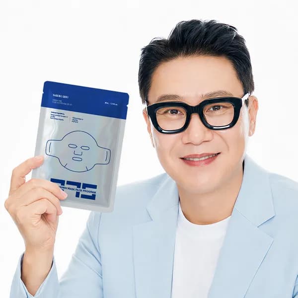 살림백서 제로 이상민 마스크팩 375 10매 판테놀 콜라겐 미백 얼굴 수분 고보습