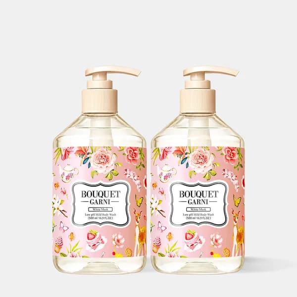 부케가르니 약산성 마일드 바디워시 500ml 화이트머스크