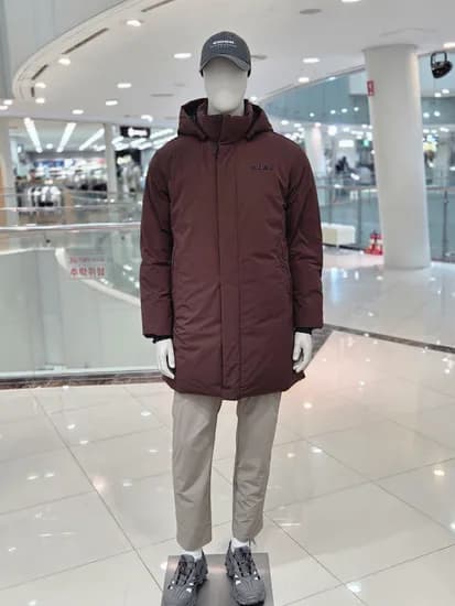 아이더 남성 코트패딩 겨울점퍼 구스다운 MW25561