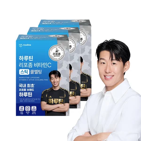 하루틴 리포좀 비타민C 스틱 쿨멜팅 30포 3개