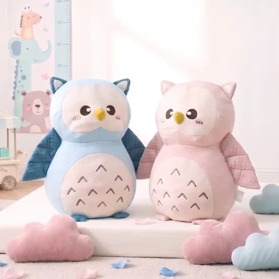 아르떼베딩 부엉이 냉감인형 안고자는 냉감 바디필로우 여름 동물 쿠션 꿀잠 인형