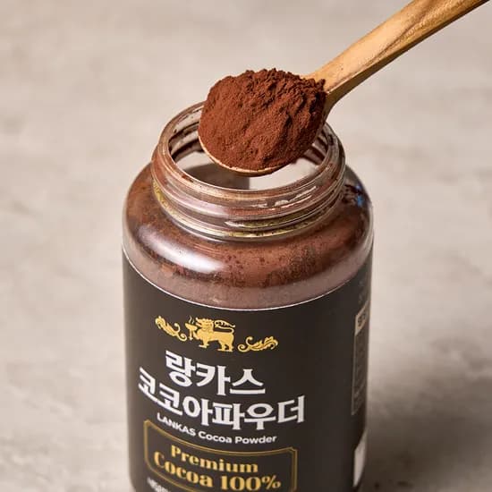 네덜란드산 무가당 프리미엄 더치 코코아 파우더 카카오 가루 120g 1개