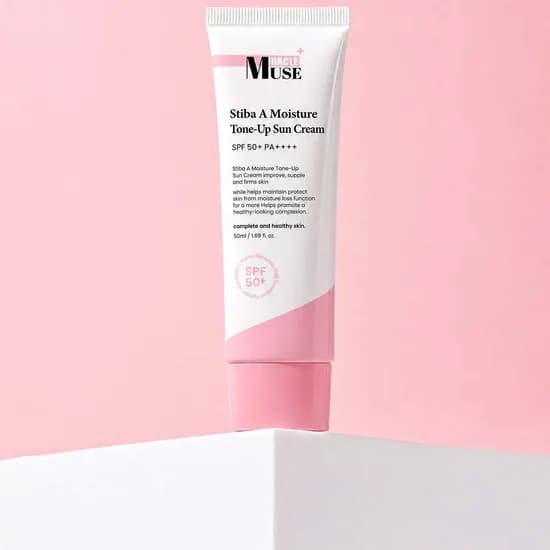 미라클뮤즈 스티바A수분톤업 선크림 PDRN EGF판테놀 기미화잘먹파데프리 50ml, 1개
