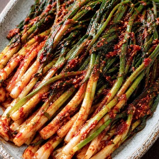 알싸하고 아삭한 쪽파 본연의 맛 파김치 2kg
