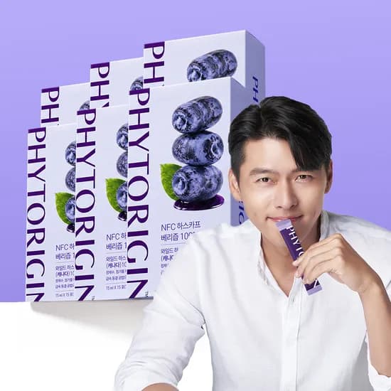 파이토리진 NFC 하스카프 베리 즙 100% 착즙 15ml 15포 6개