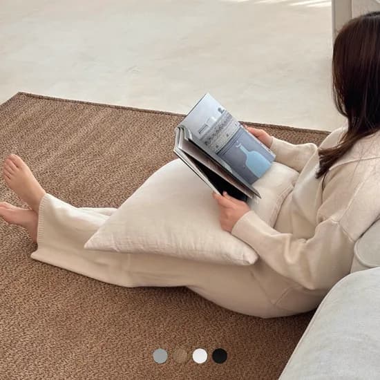 부클레 사계절 러그 거실 인테리어 논슬립 Boucle Rug 오크브라운 200x300cm