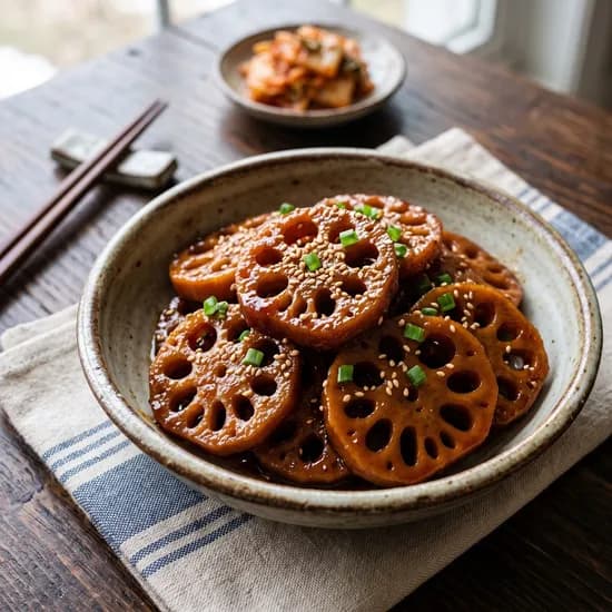 아삭하고 달콤짭짤한 연근조림 1kg