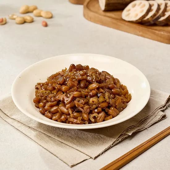 구첩반찬 아삭하고 고소한 땅콩연근조림 2kg