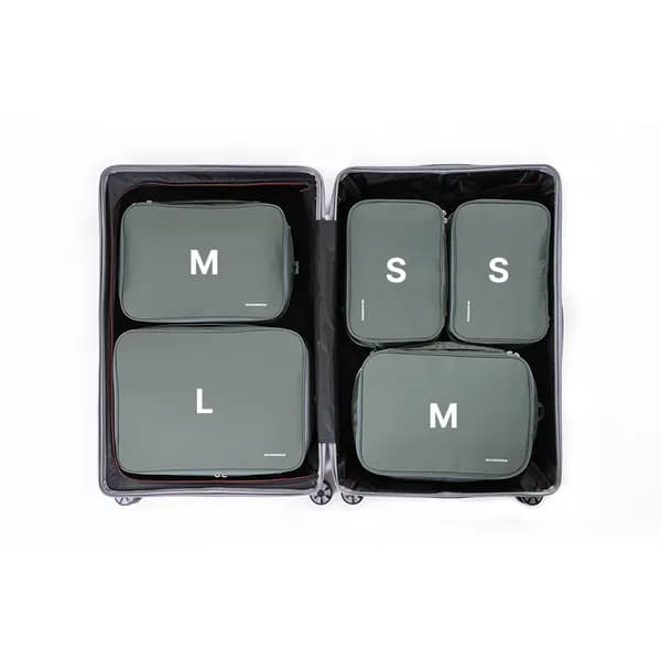 짐샌더슨 여행 압축 파우치 S+S+M+M+L 28인치 압축팩 캐리어 정리백