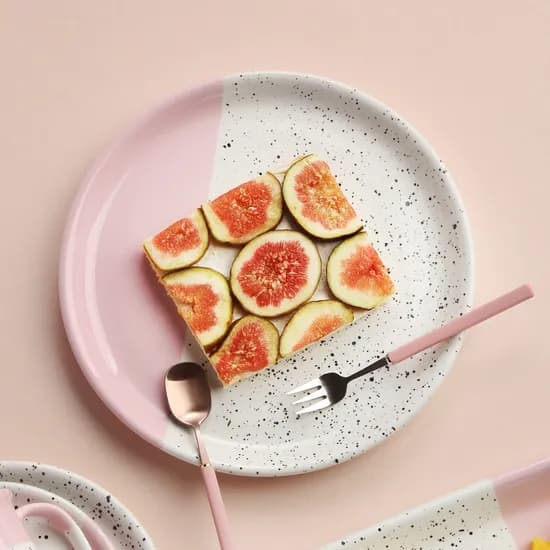 아르딘 에센셜 마블 쿠앤크 도자기 브런치 식기 접시 샐러드접시 23cm, 웨일블루