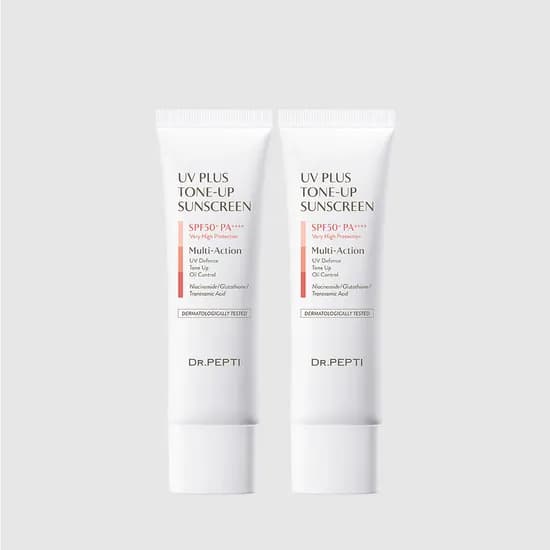 닥터펩티 톤업 선스크린 50ml 2개 구성 SPF50+ PA++++