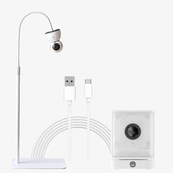 헤이홈 스마트 홈카메라 홈캠 홈CCTV 거치대 올인원 패키지 4mp