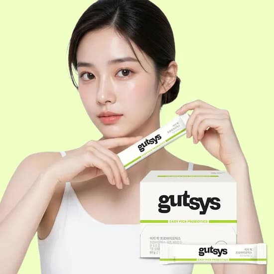 gutsys 것시스 이지 픽 프로바이오틱스 아연 비타민D 30포