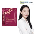 동국제약 마이핏 모발콜라겐 식약처인증 저분자콜라겐펩타이드 엘라스틴함유 28포, 1개