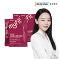 동국제약 마이핏 모발콜라겐 식약처인증 저분자콜라겐펩타이드 엘라스틴함유 28포, 3개
