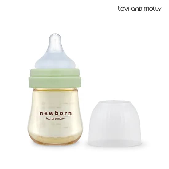 신생아 배앓이 방지 젖병 80ml 1개 그린