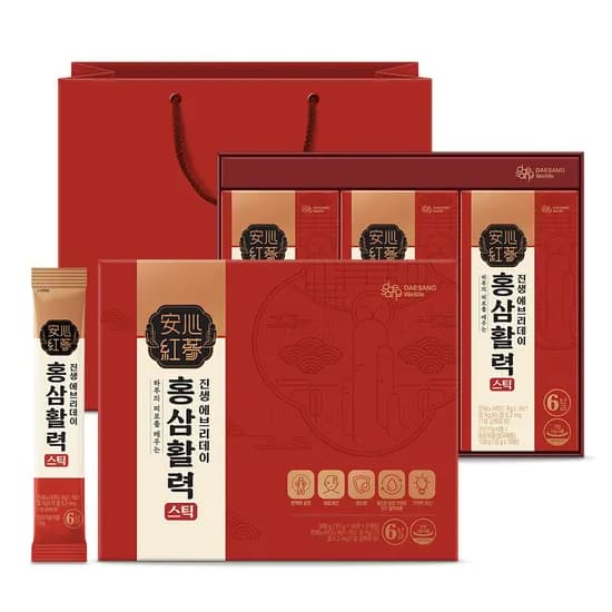 웰라이프 진생에브리데이 홍삼활력스틱 10g, 30포, 1개