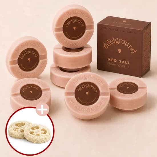 에델그라운드 레드솔트 샴푸바 정수리냄새 탈모기능성 맥주효모 두피케어 100g, 7개