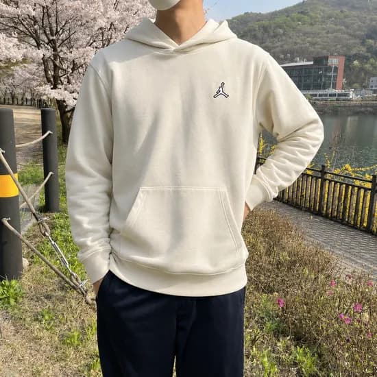 나이키 조던 기모 후드티 DQ7467-206 FJ7775-340