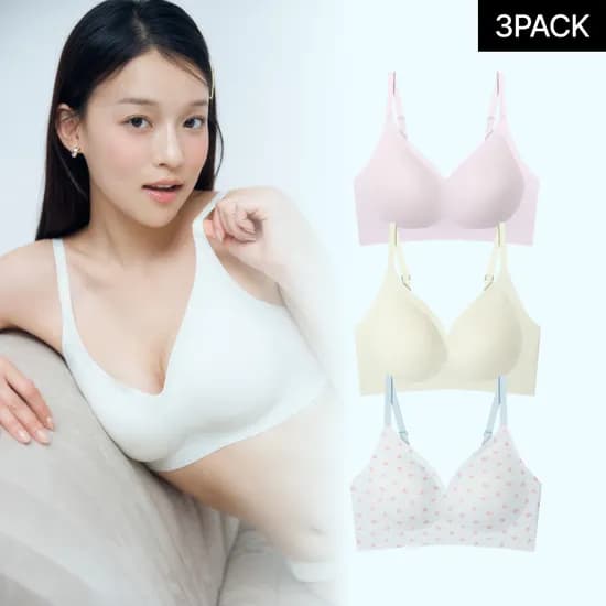 실루엣 심리스 브라 (볼륨/올데이)