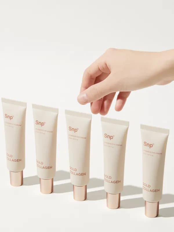 SNP 골드 콜라겐 인텐시브 아이크림 30ml 5개