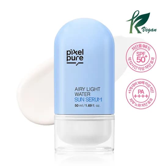 픽셀퓨어 에어리 라이트 워터 선 세럼 50ml