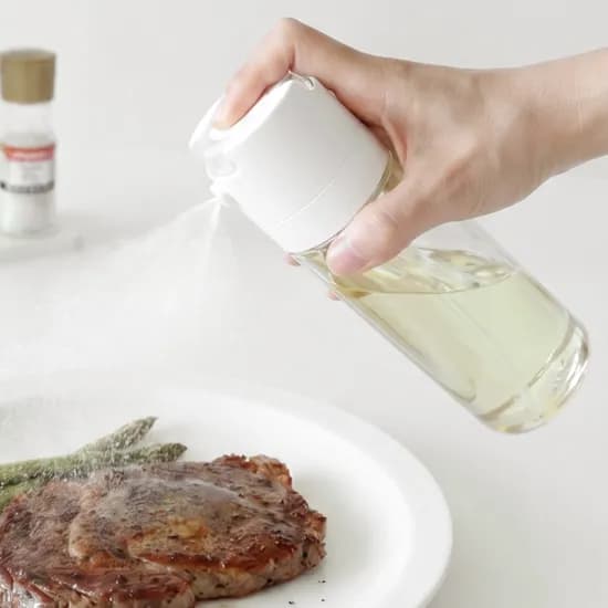 비화이트 2way 오일스프레이 오일병 분사형 디스펜서 양념병 소스통 270ml 1개