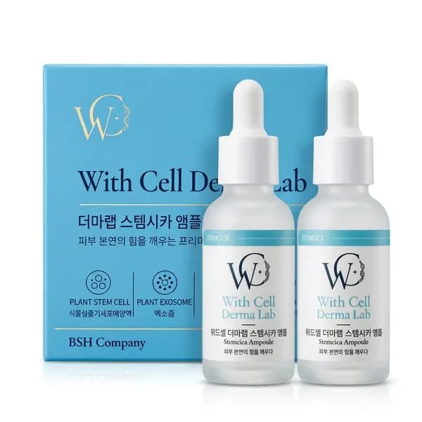 위드셀 더마랩 PDRN 앰플 줄기세포 엑소좀 NMN 앰플 30ml + 30ml
