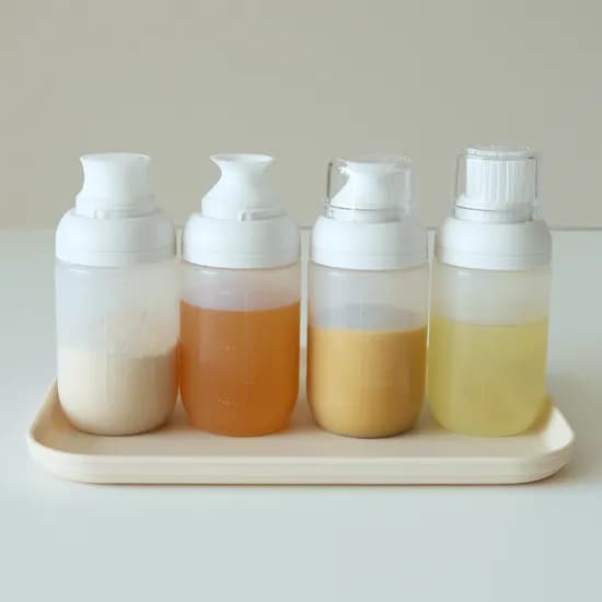 퓨어 실리콘 다용도 양념통 160ml 4P세트