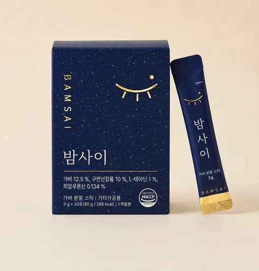 가바 GABA 밤사이 분말스틱 30포 1개