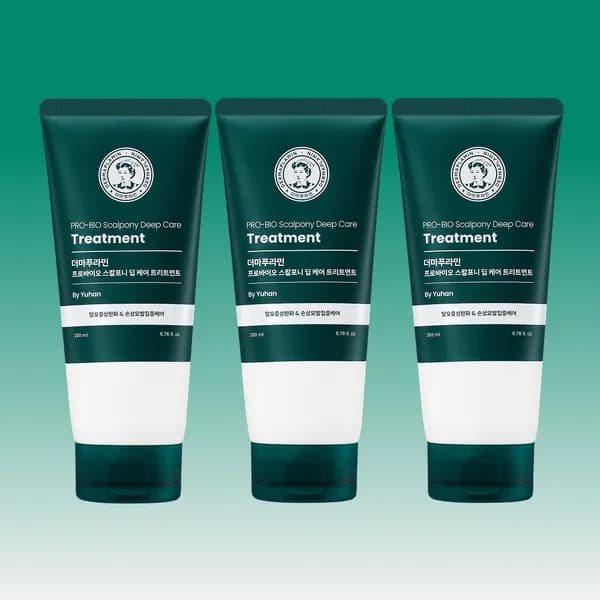 프로바이오 스칼포니 딥 케어 트리트먼트 시트러스허브 200ml 3개