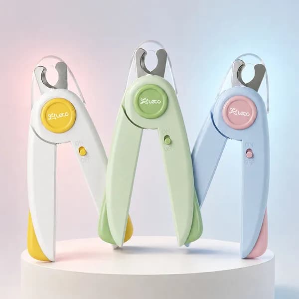 레토 LED 강아지 발톱깎이 고양이 안전 세이프 혈관보호 손톱 정리 8,900원