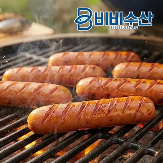 독일 전통 비바크부어스트 소시지 비엔나 도이치부어스트 헨 소세지