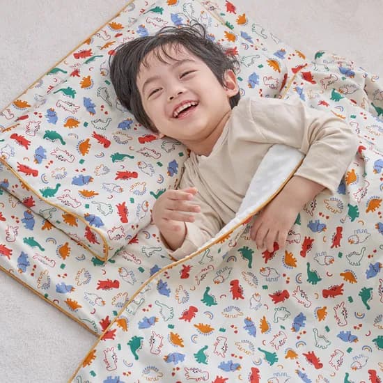 슬립스파 토들러 라텍스 아기 어린이집 낮잠이불세트 방수가방 듀라론 분리형