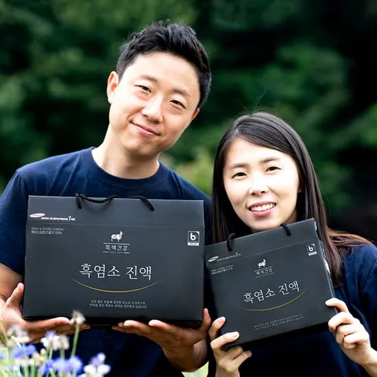 흑색건강 흑염소진액 청년농부 흑염소즙 엑기스 30포, 1개