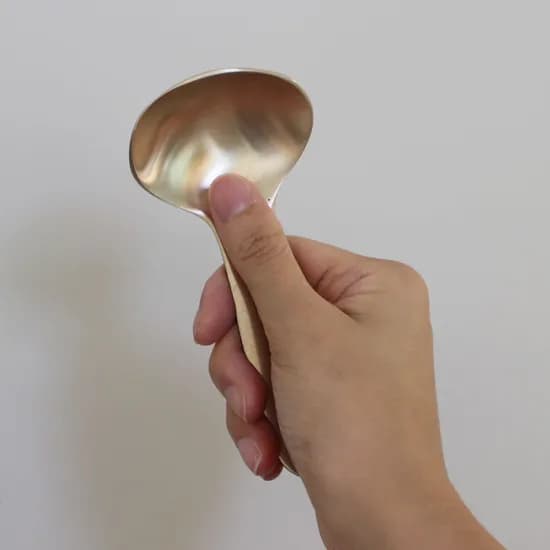 명성유기 방짜 미니국자 괄사 마사지기 도구 목욕탕 전신 바디 경락 각인