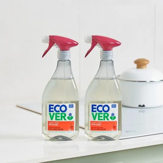 에코버 오븐 인덕션 키친 클리너 자스민 만다린 500ml, 2개
