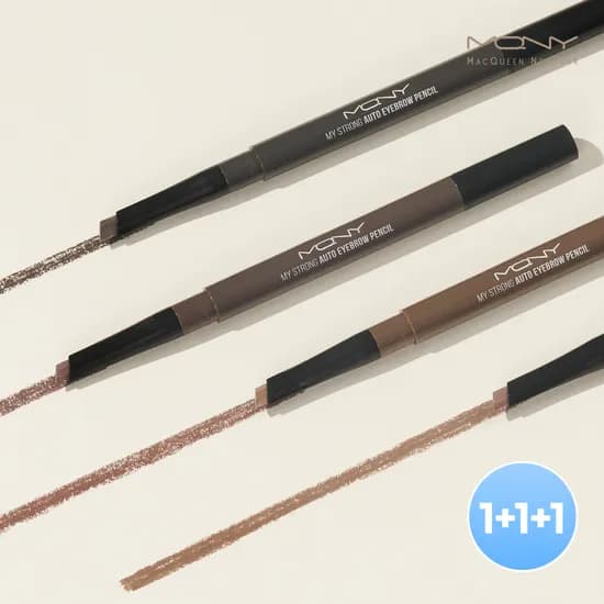 MQNY 마이스트롱 오토 아이브로우 펜슬 0.35g 4종