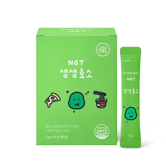 NGT 속편한 생생효소 네츄럴굿띵스 임산부 유산균 곡물 발효효소 30포, 1개
