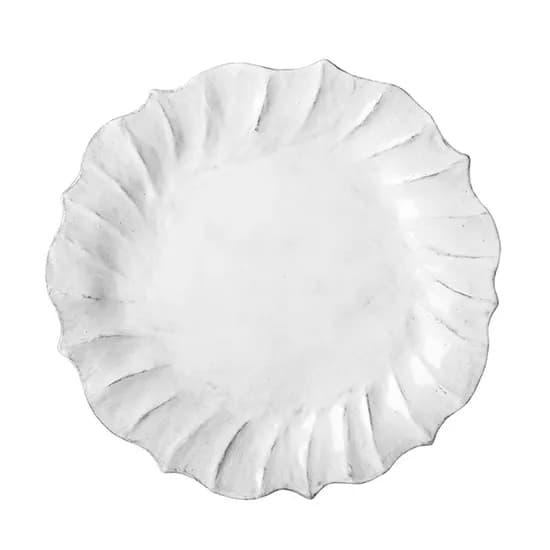 이태리 VBC까사 인칸토 빈티지 수입 플레이트 디너접시 29cm, 러플