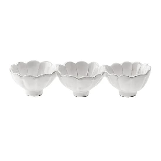 이태리 VBC까사 인칸토 3파트 디저트볼 스칼롭 31cm