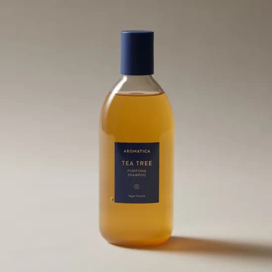 아로마티카 티트리 퓨리파잉 샴푸 400ml 비건 지성 두피 탈모 기능성 쿨샴푸
