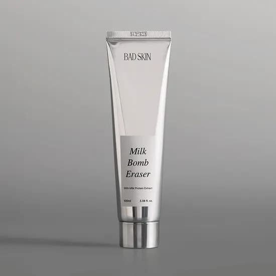배드스킨 우유 폭탄 지우개 100ml 밀크밤 이레이저 촉촉 클렌징폼
