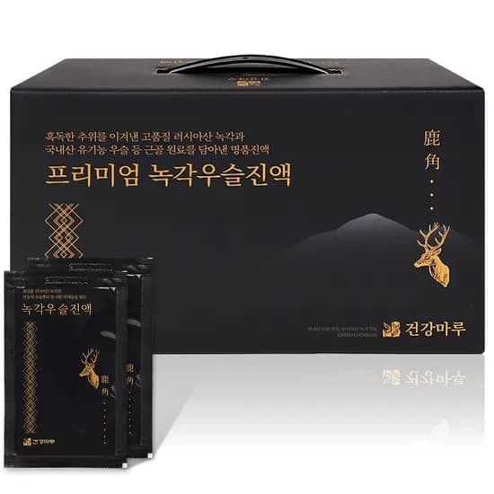 고함량 우슬즙 러시아산 녹각우슬진액 홍화씨 함유 95ml 30개
